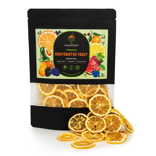 Dehydrated Lemons- 80 Plus Perfect Lemon wheels
