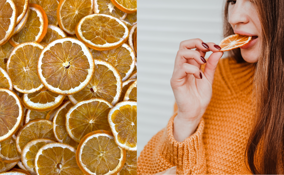 Dehydrated Oranges - 45 Plus perfect Orange Wheels